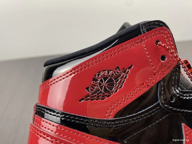 Bred Patent 1 OG Air High Jordan 555088-063 0726